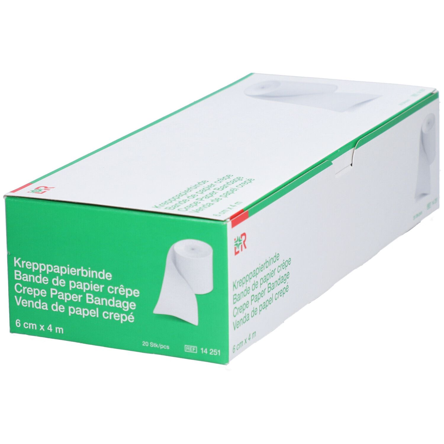 L&R Bande de papier crêpé 6cmx4m