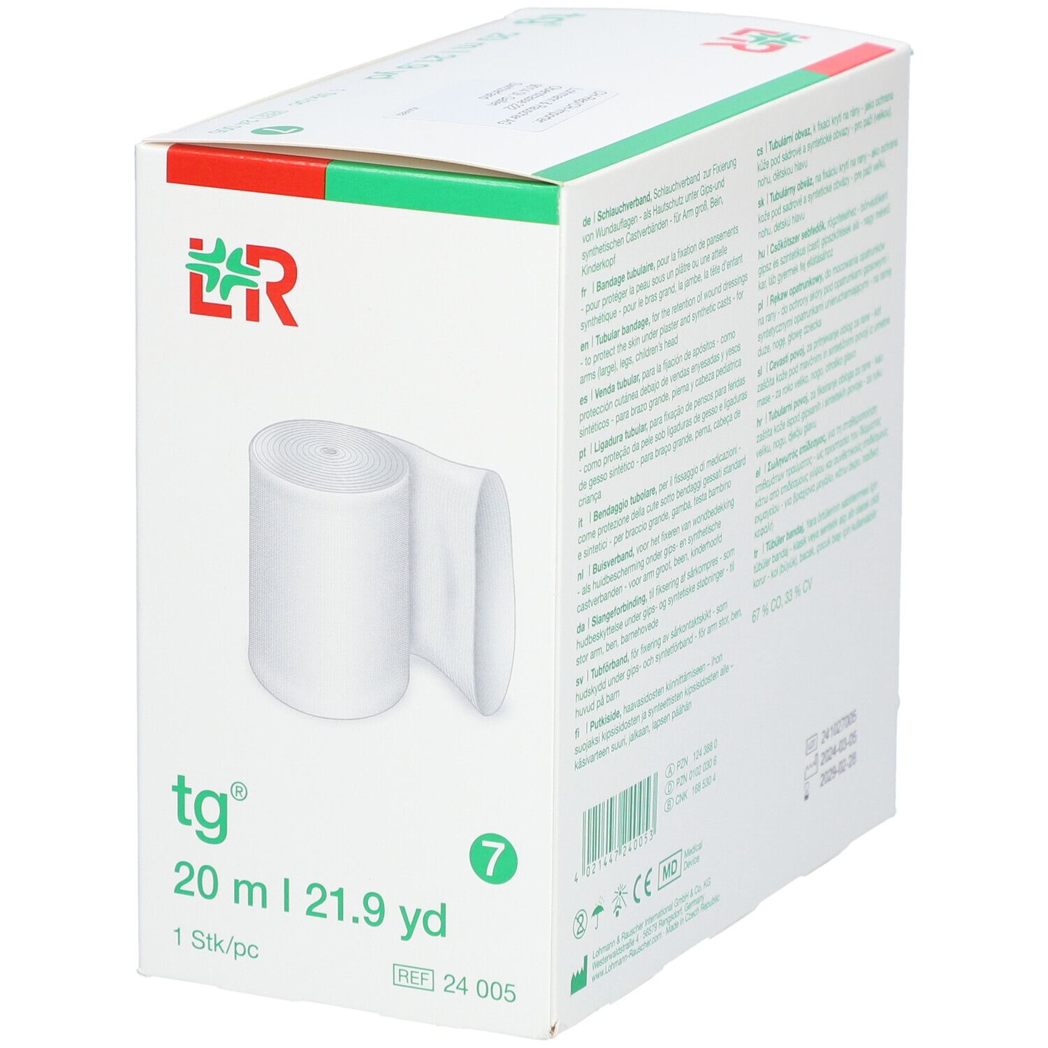 L&R Pansement tubulaire tg® 7 cm x 20 m