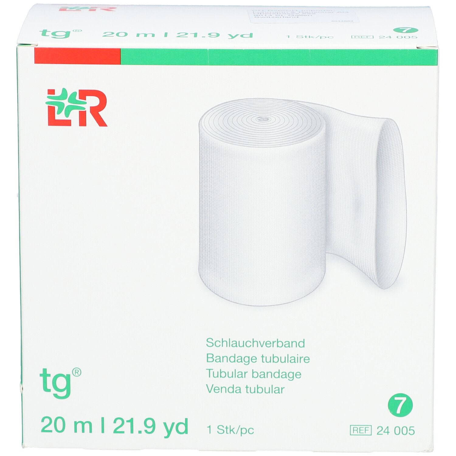L&R Pansement tubulaire tg® 7 cm x 20 m