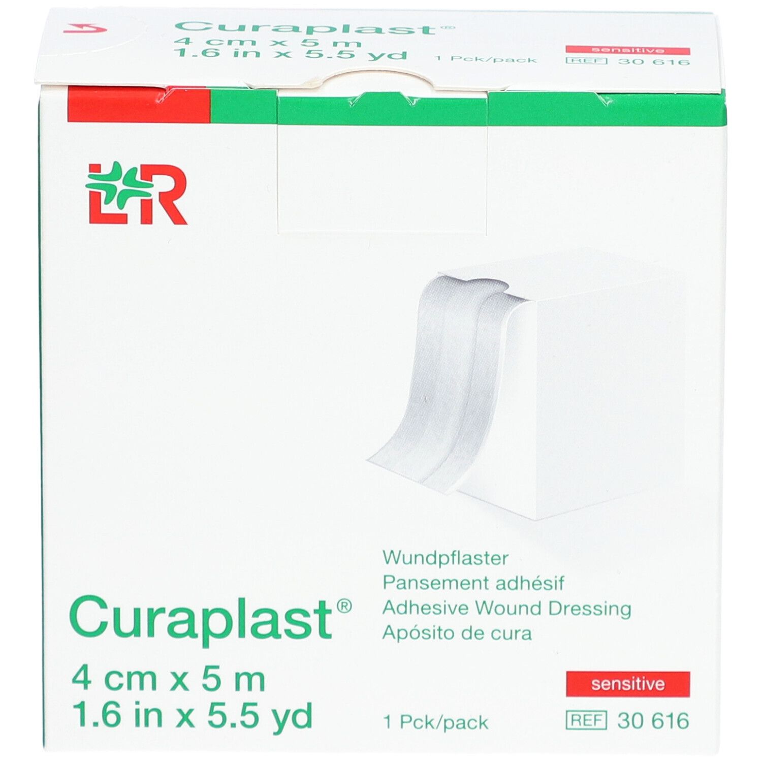 Curaplast® sensitiv Wundschnellverband 4 cm x 5 m