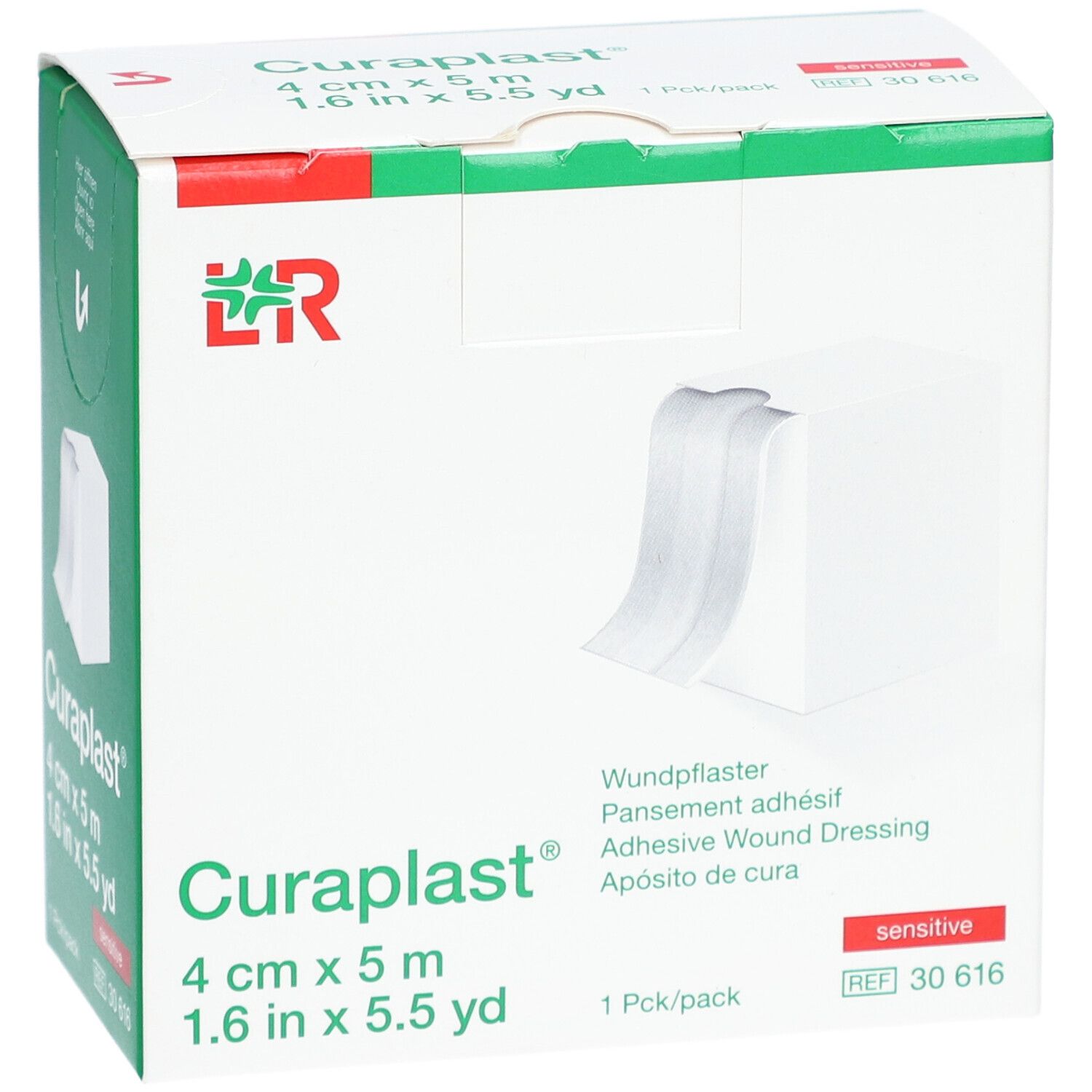 Curaplast® sensitiv Wundschnellverband 4 cm x 5 m