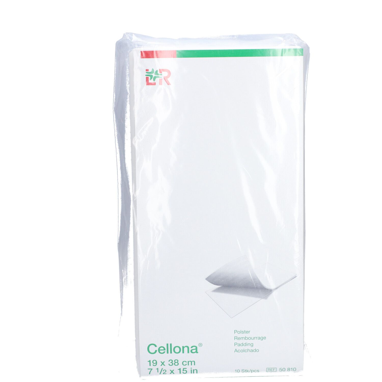 Cellona® Kissen 19x38x0,5cm