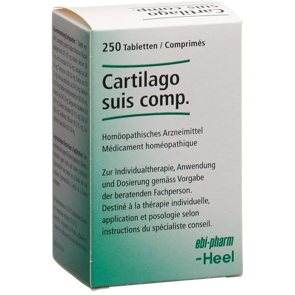 CARTILAGO SUIS COMP Heel Tabl 250 Stk