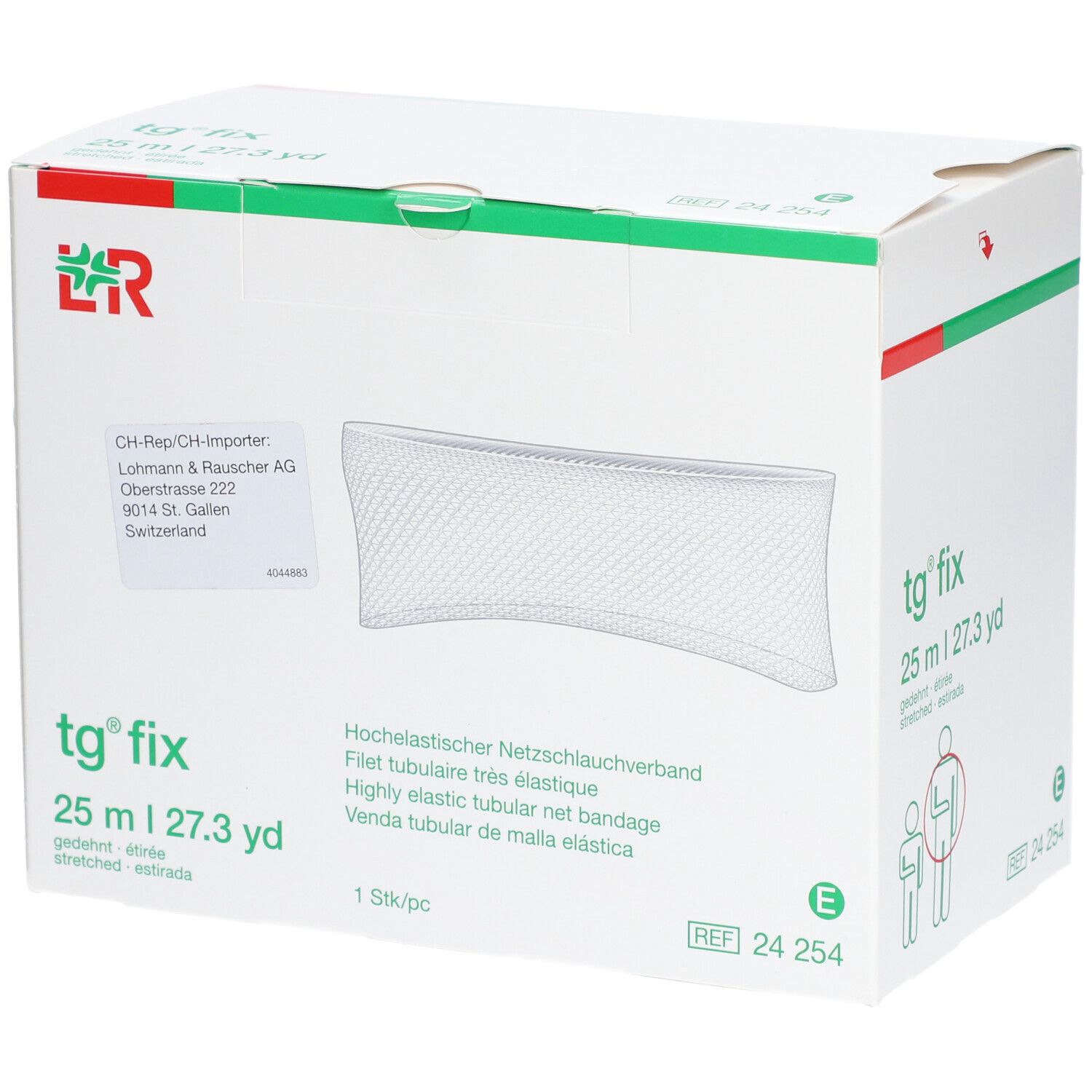 LR tg® fix Filet tubulaire très élastique 25 m
