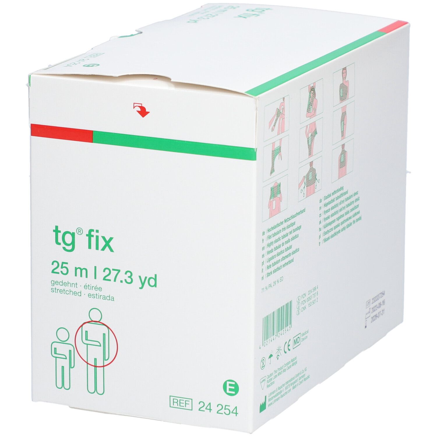 LR tg® fix Filet tubulaire très élastique 25 m