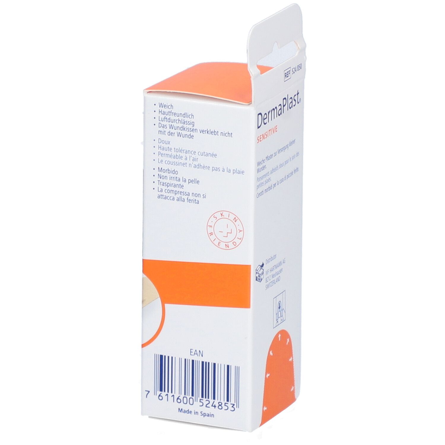 HARTMANN Dermaplast® Sensitive Express Pfannen 19 x 72 mm