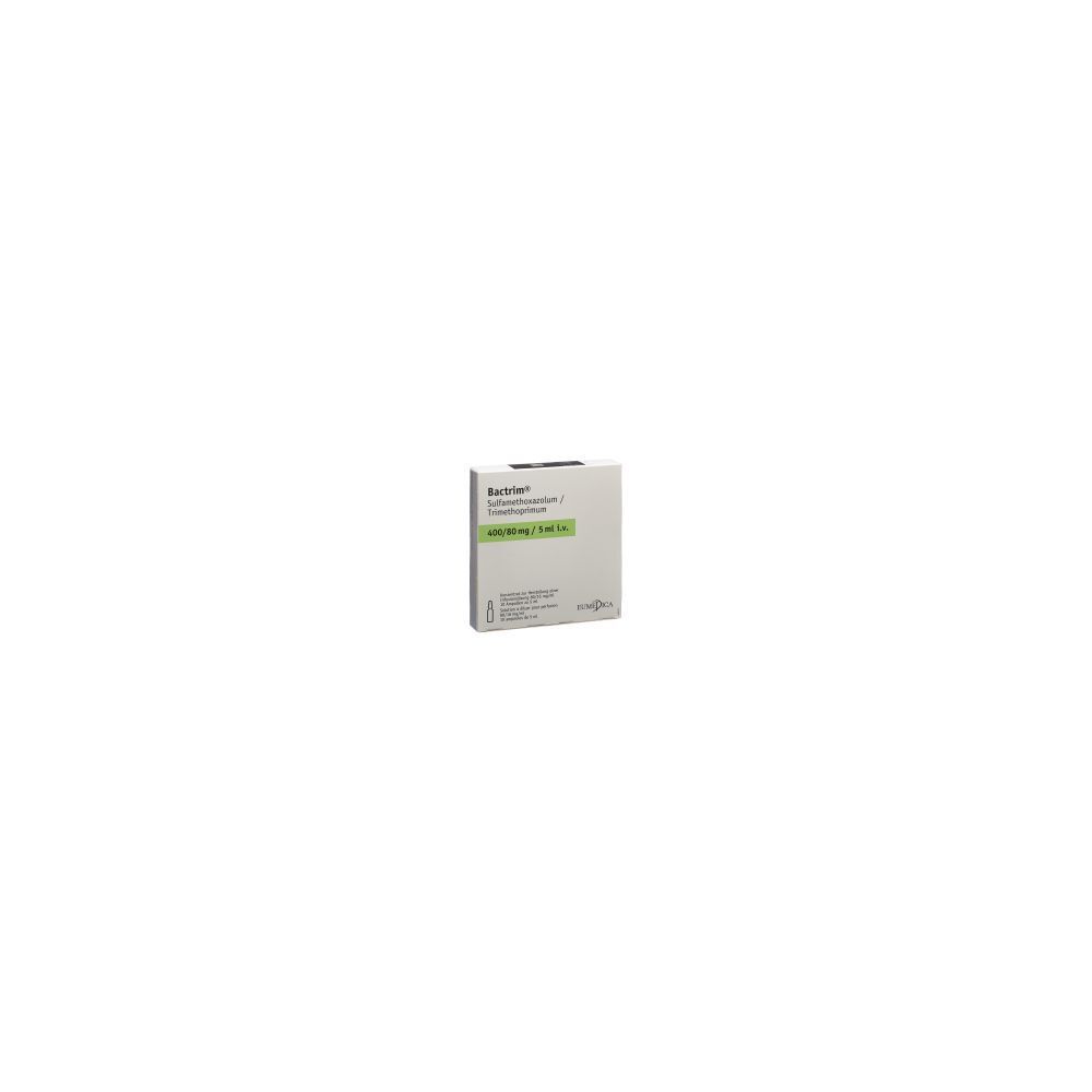 BACTRIM Inf Konz 400/80mg i.v. 10 Amp 5 ml
