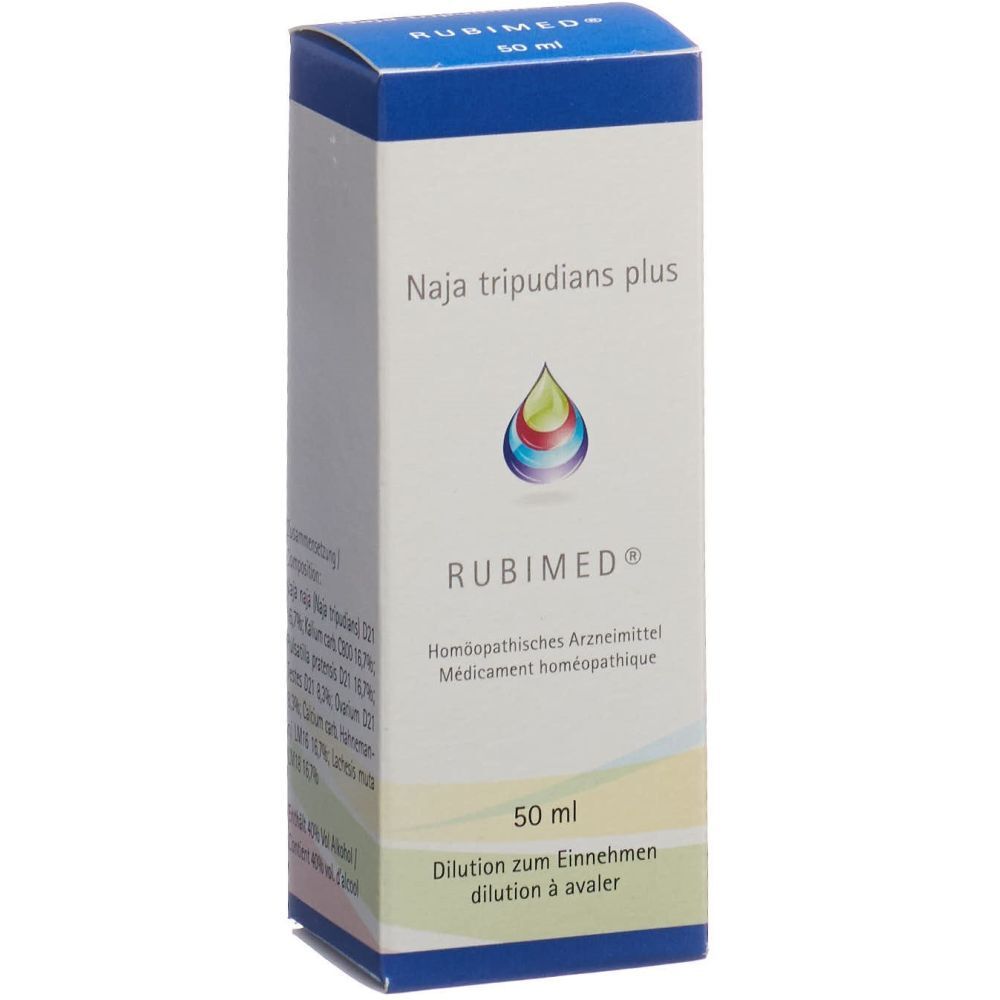 RUBIMED Naja tripudians plus Tropfen 50 ml