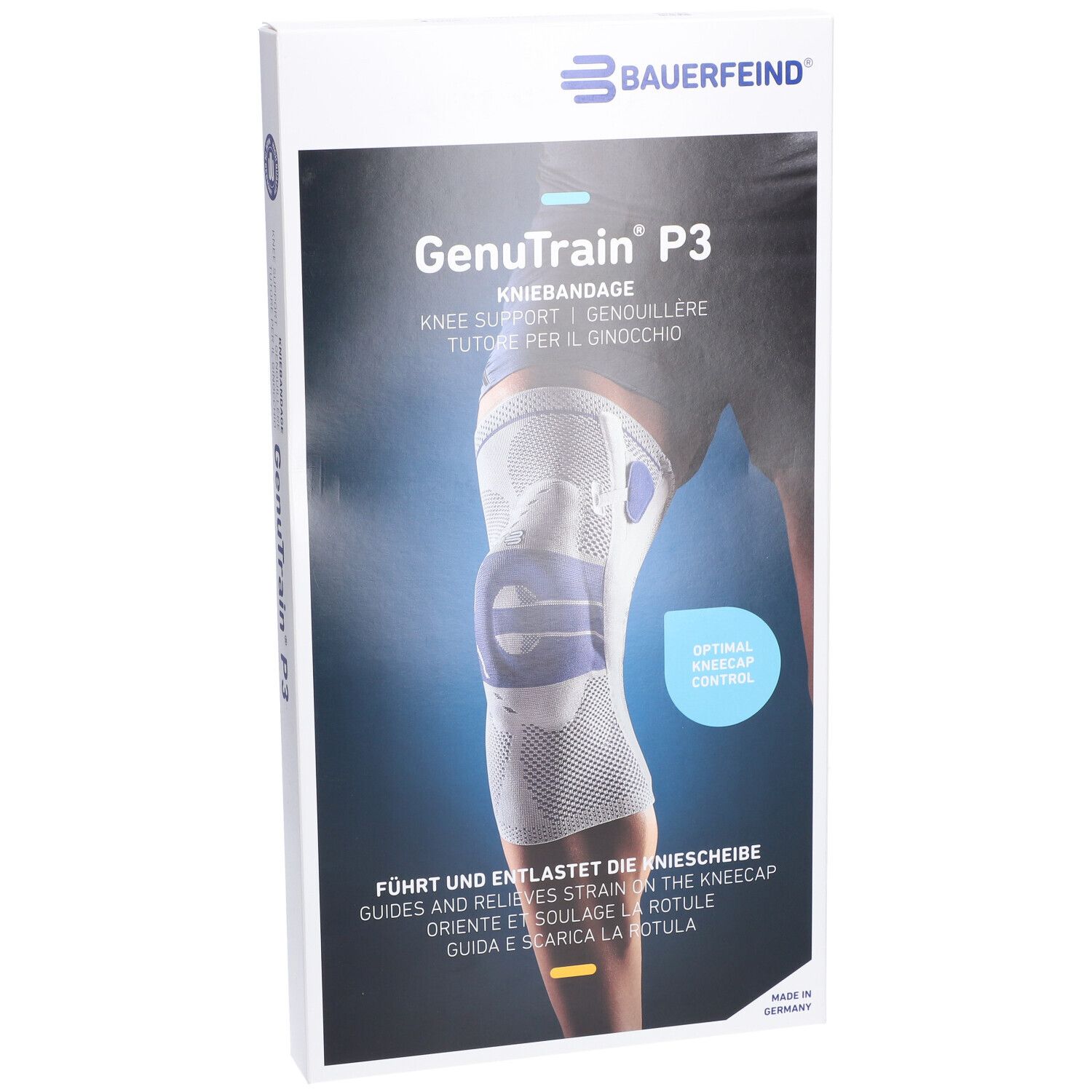 BAUERFEIND Genutrain P3 Orthèse de genou Taille 5 gauche