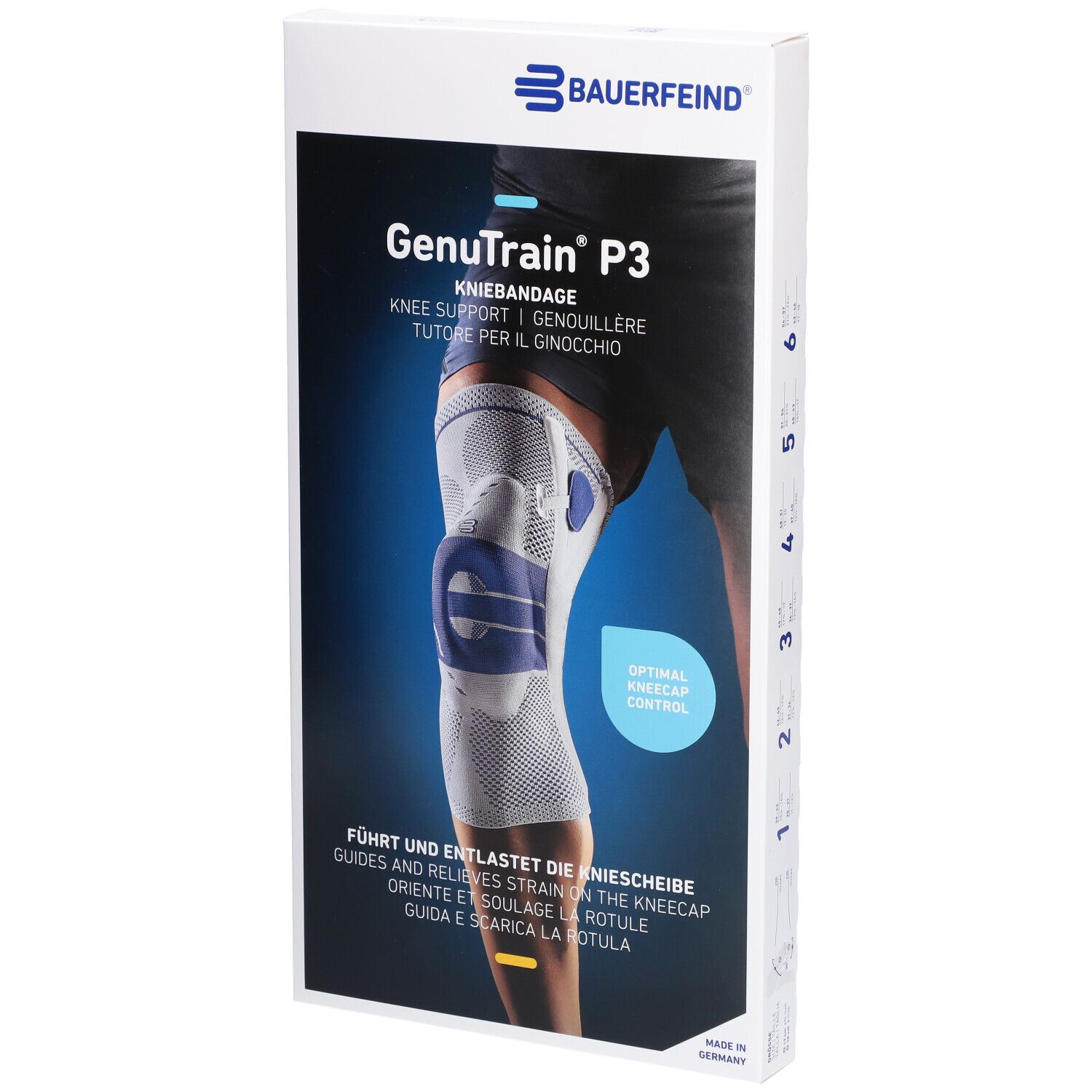 BAUERFEIND® Genutrain® Kniebandage Gr. 2