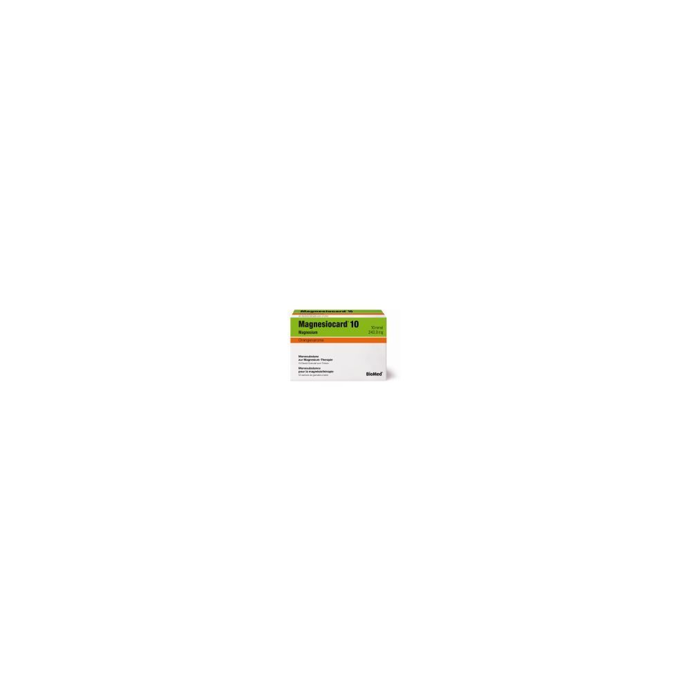 MAGNESIOCARD Gran 10 mmol Orange Btl 50 Stk