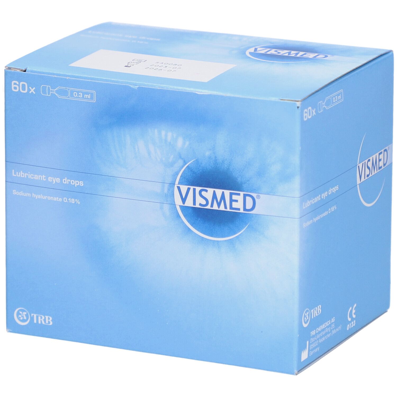 VISMED Augentropfen 60 x 0,3 ml