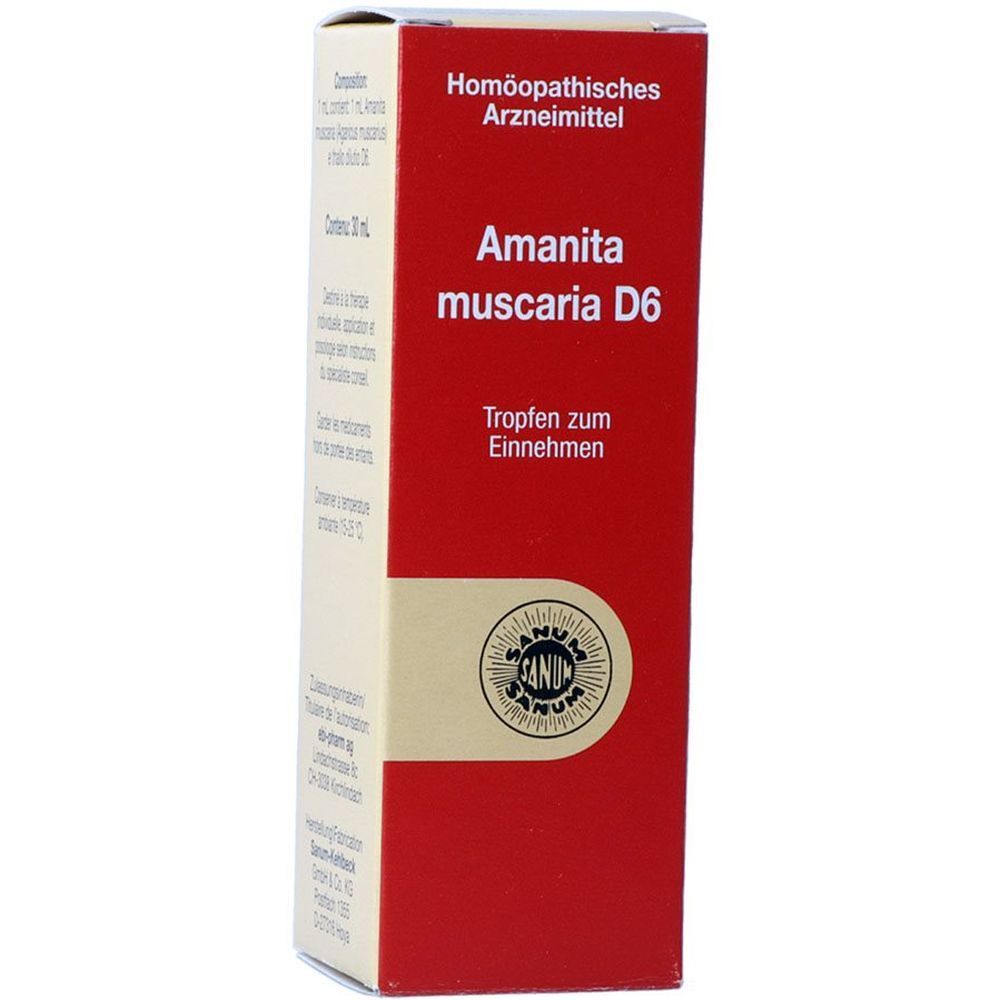 SANUM Amanita muscaria Tropfen D 6 30 ml