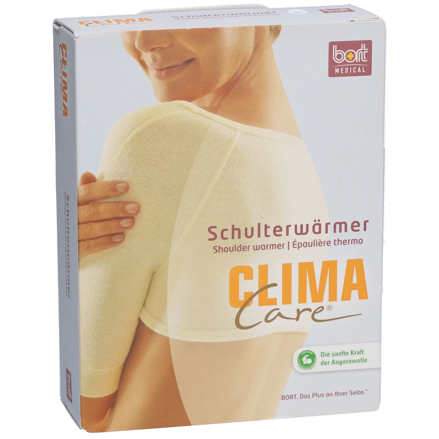 BORT CLIMACare® Schulterwärmer Gr. S weiß