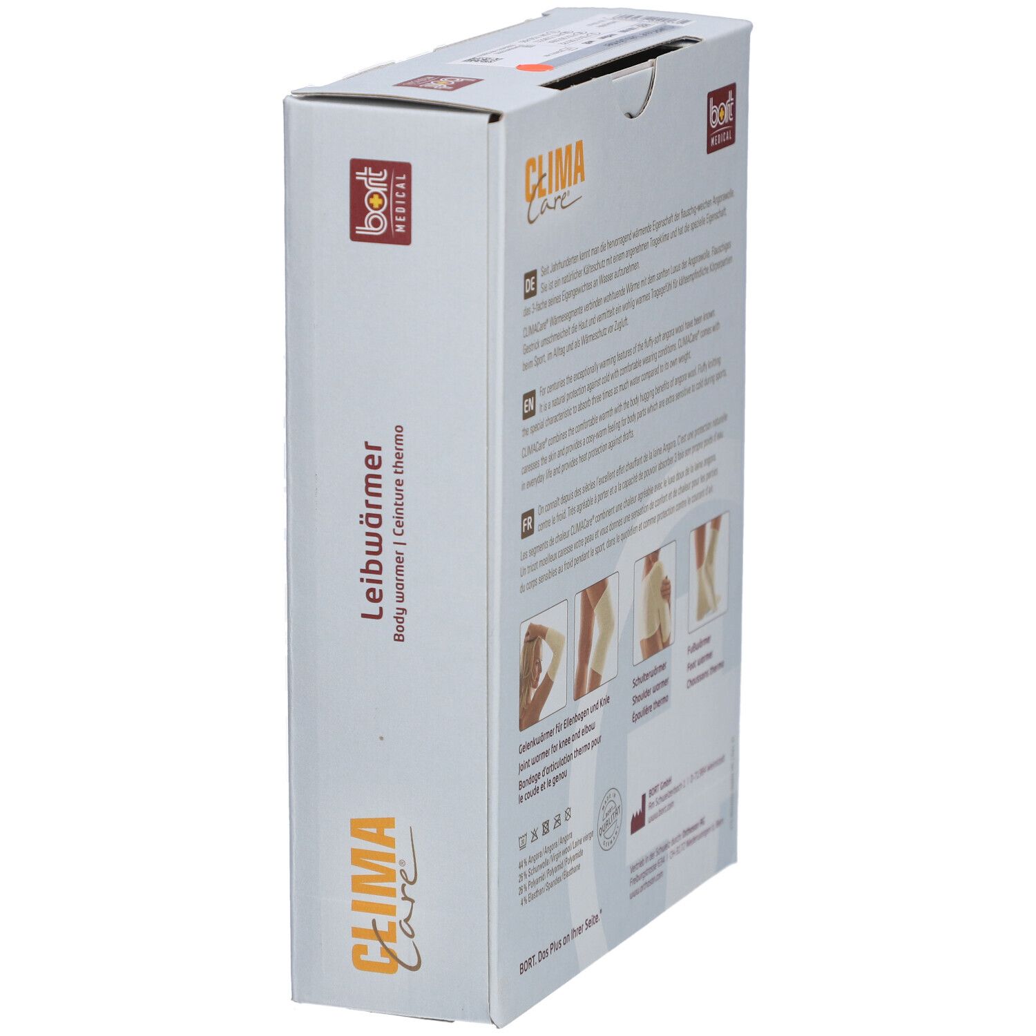 BORT CLIMACare® Ceinture thermo taille M blanc
