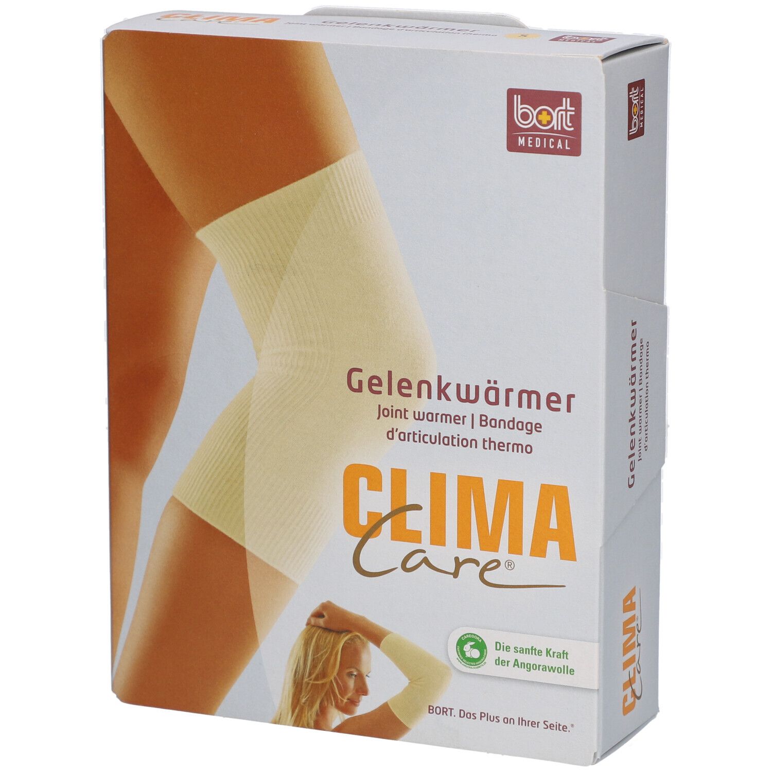 BORT CLIMACare® Bandage d'articulation thermo Taille S beige