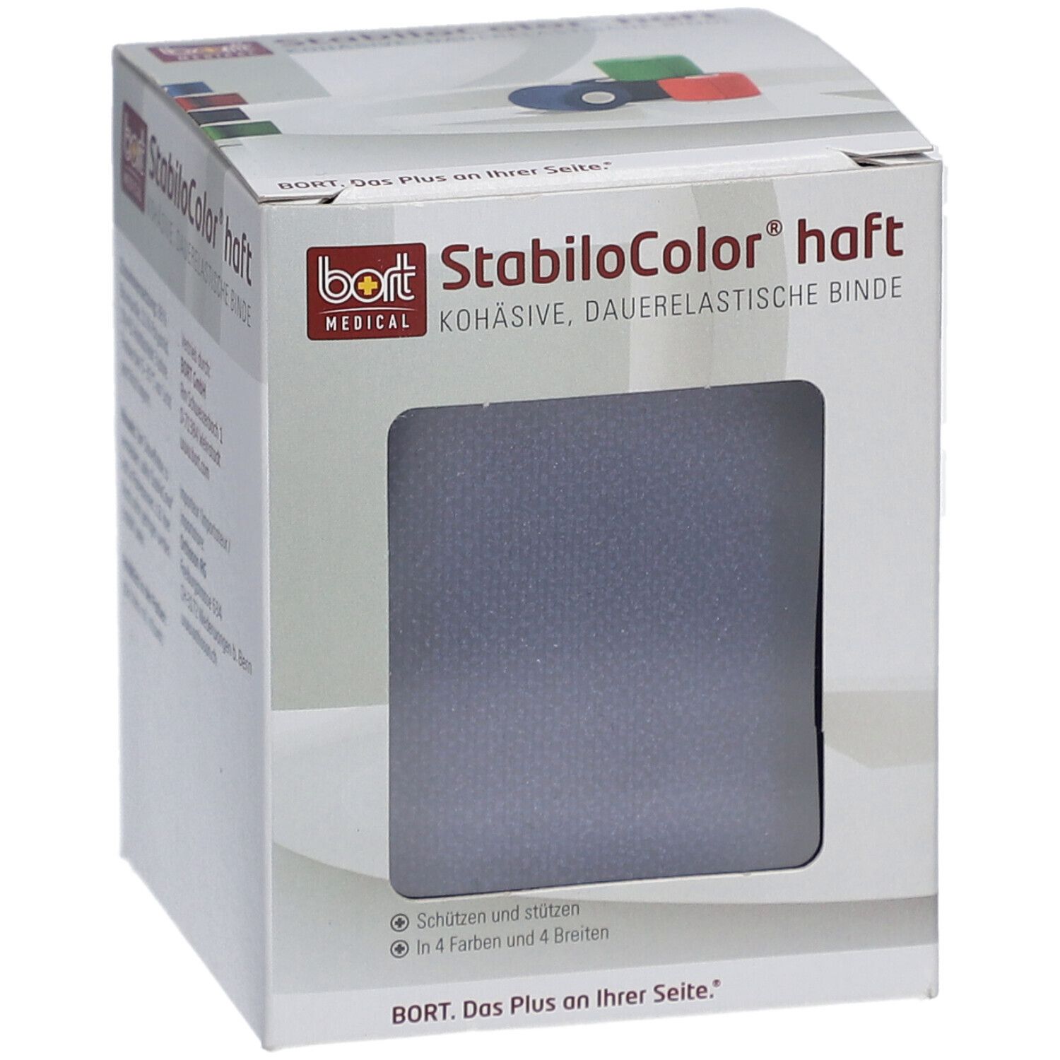 BORT StabiloColor® haft Binde 8 cm blau