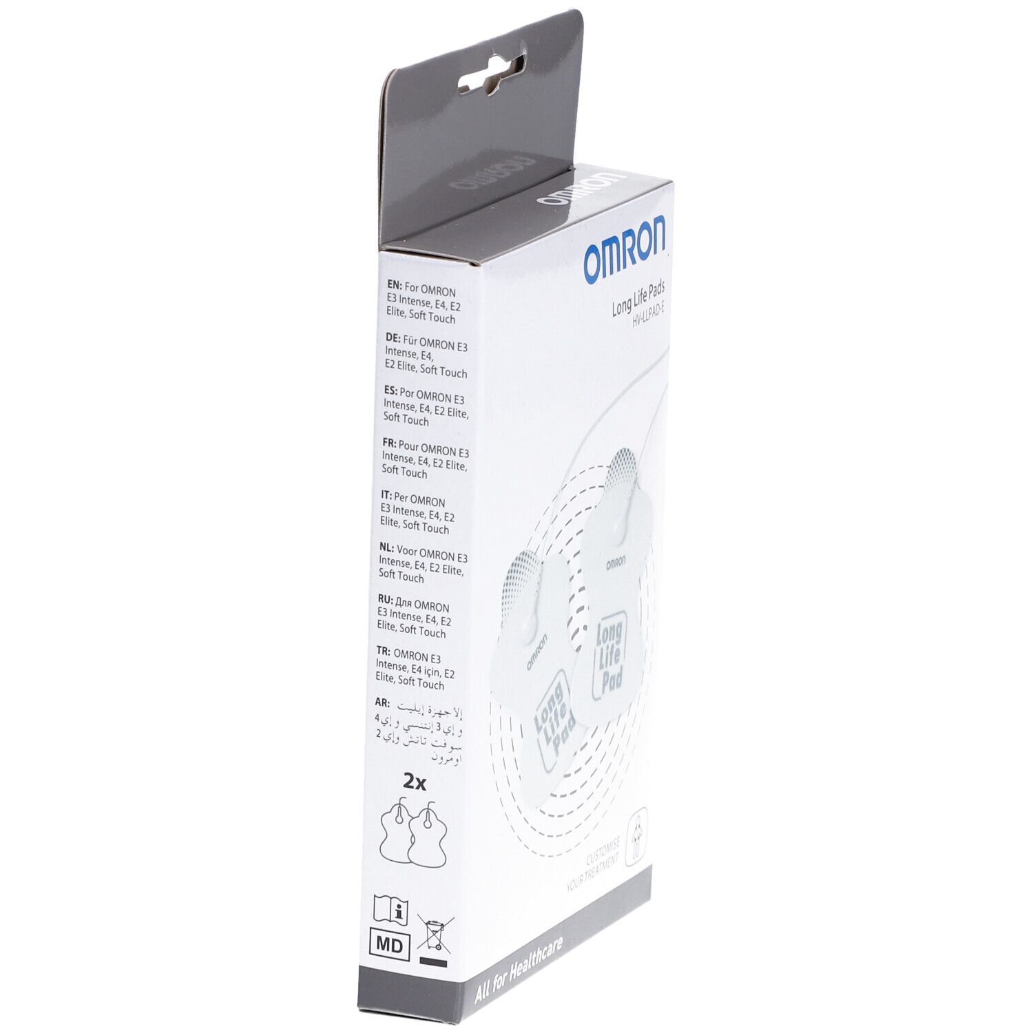 Omron Elektrodenpads mit langer Lebensdauer