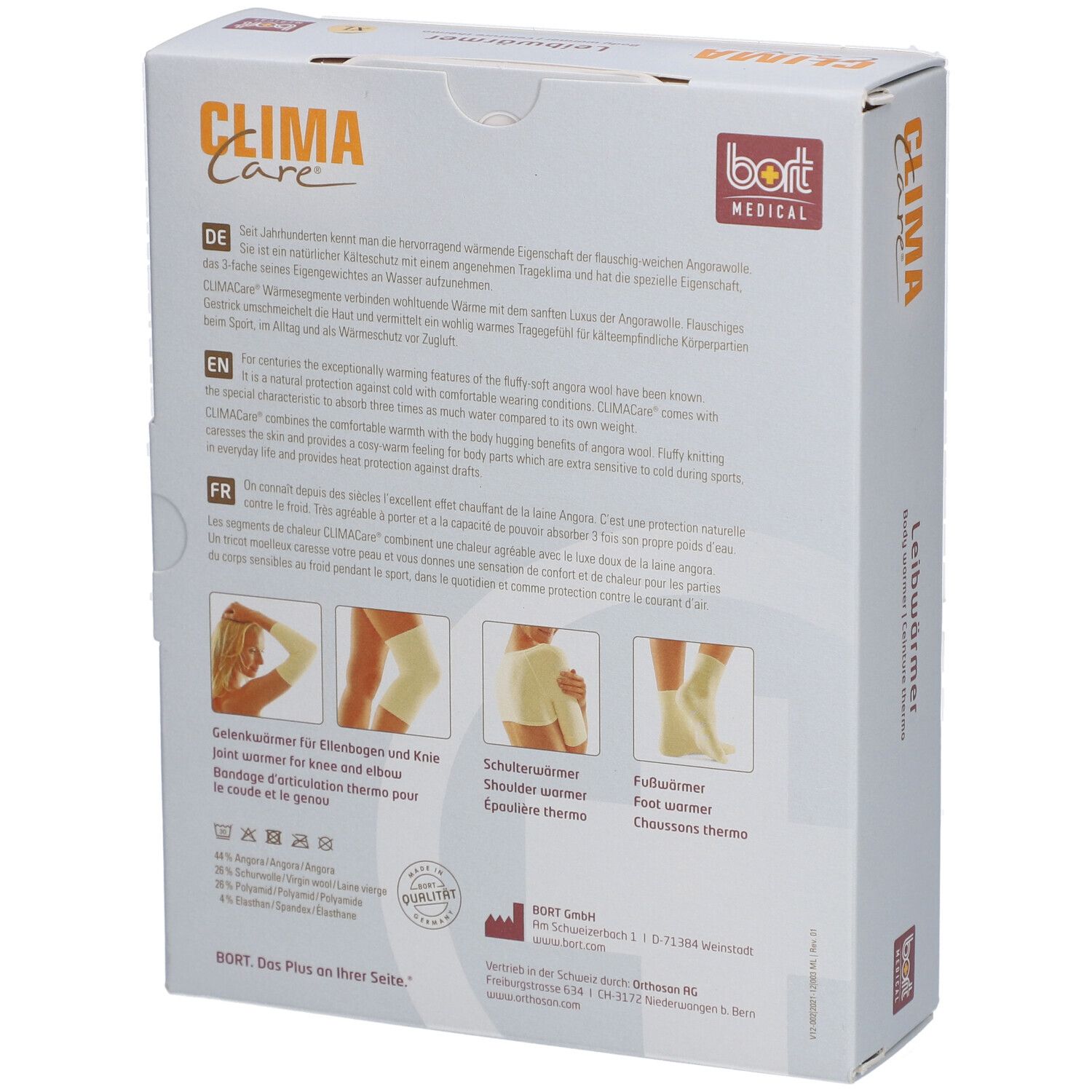 BORT CLIMACare® Ceinture thermo Taille XL beige