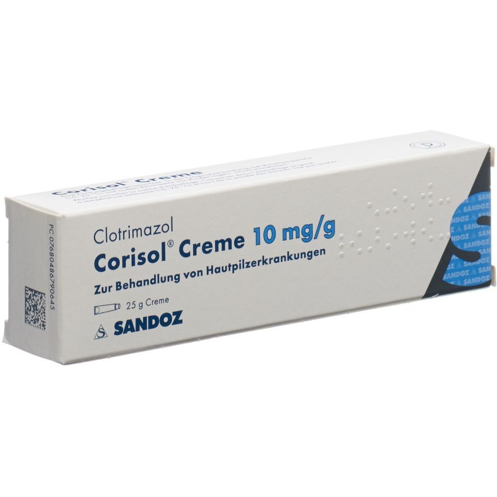 CORISOL Creme 10 mg/g Tb 25 g