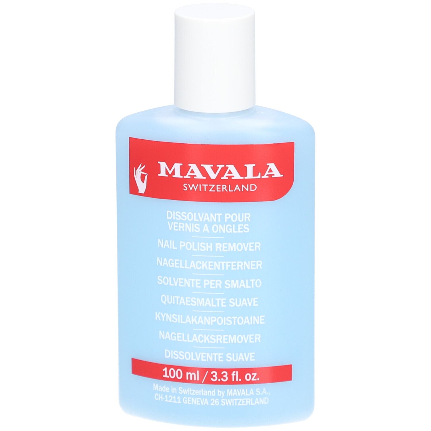 MAVALA Dissolvant pour vernis à ongles bleu