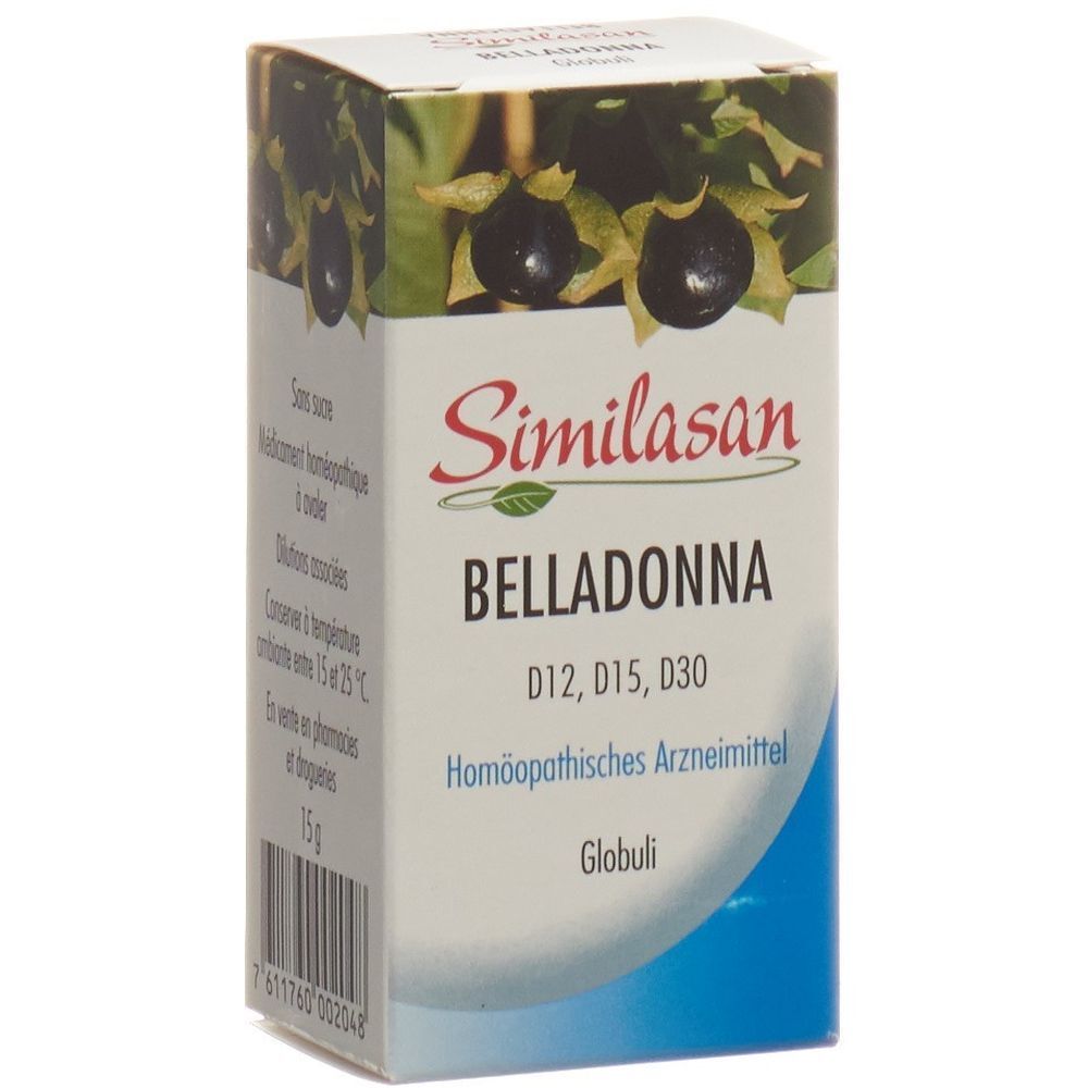 SIMILASAN Belladonna Glob D12/D15/D30 15 g