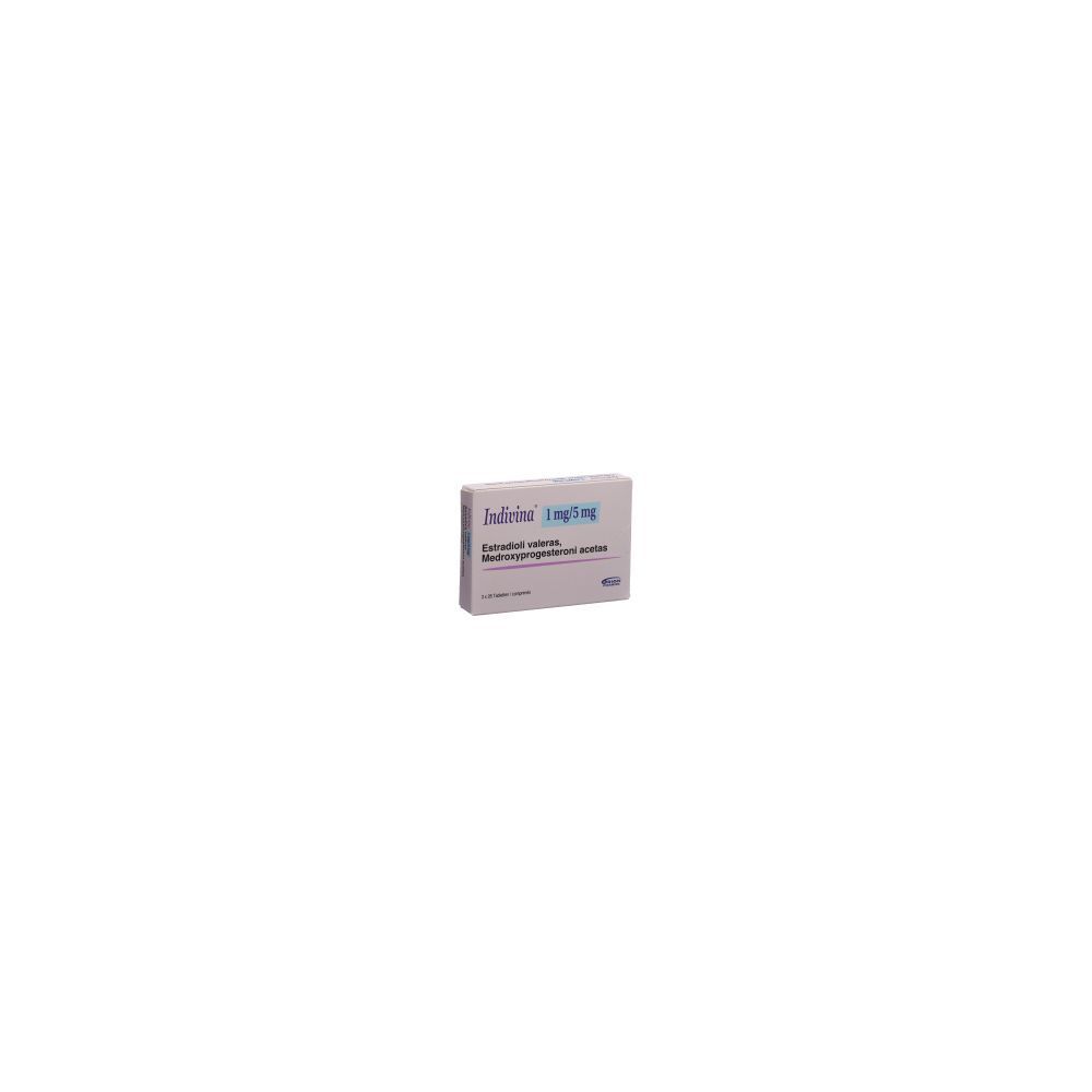 INDIVINA Tabl 1mg/5mg 3 x 28 Stk