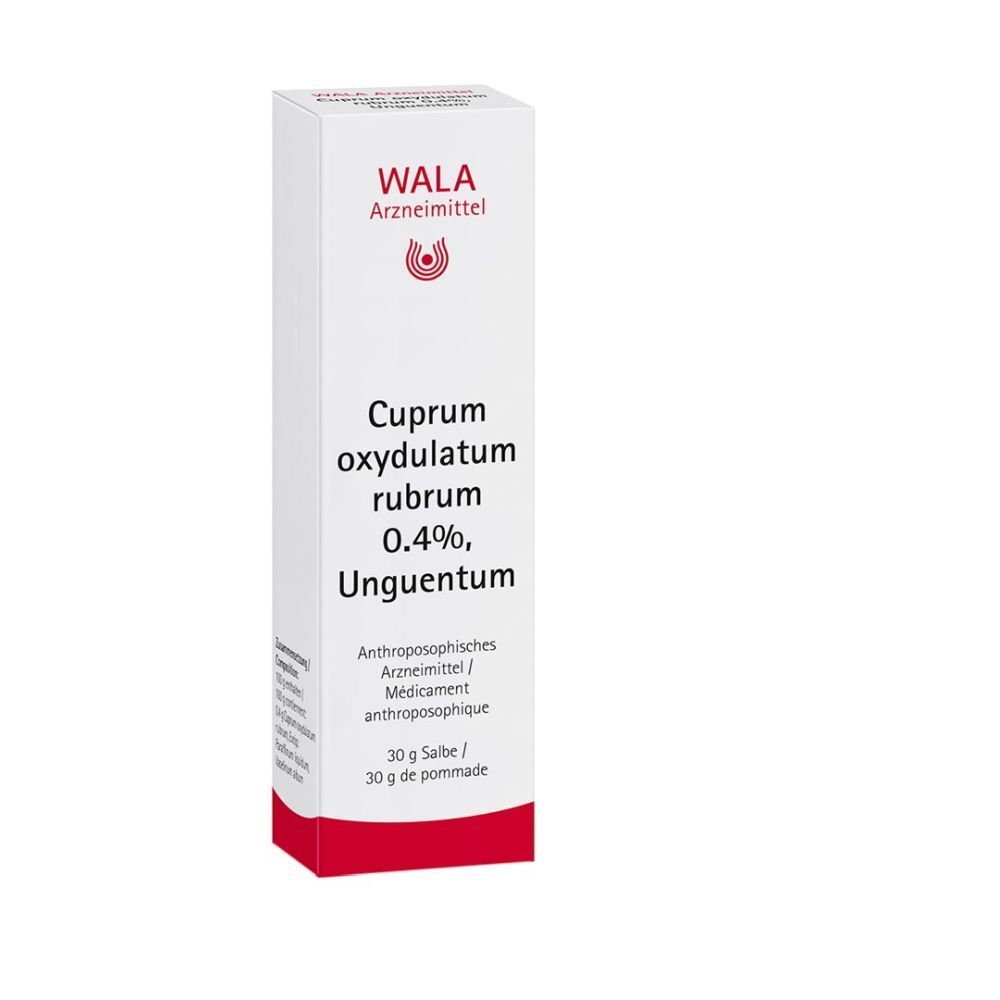 WALA Cuprum oxydulatum rubrum Salbe 0.4 % Tb 30 g