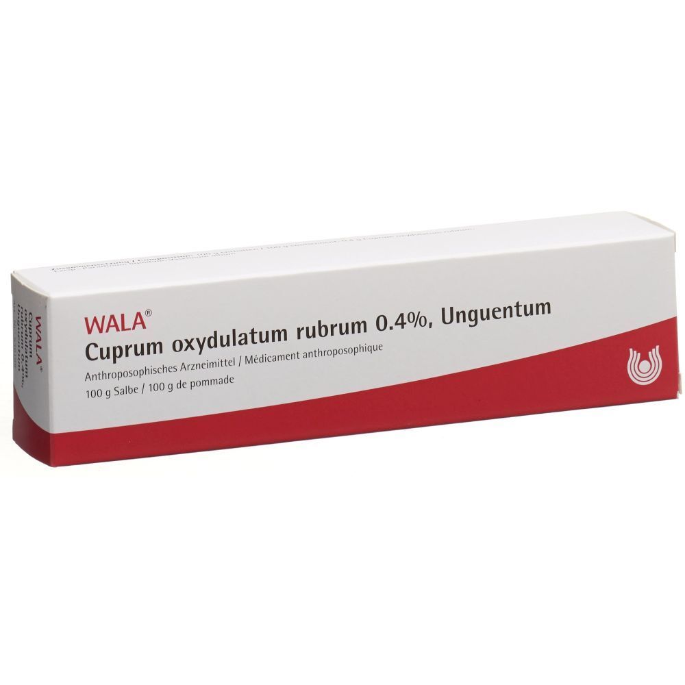 WALA Cuprum oxydulatum rubrum Salbe 0.4 % Tb 100 g