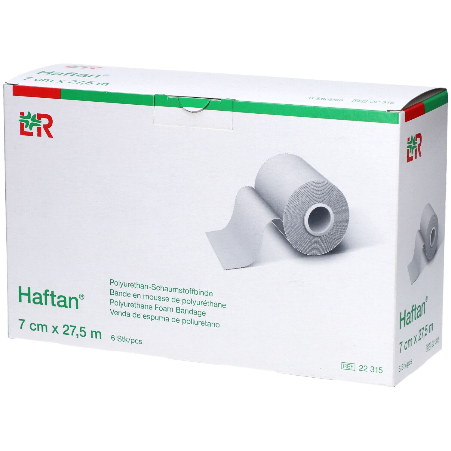 HAFTAN® Bande en mousse de polyuréthane 27,5 m x 7 cm