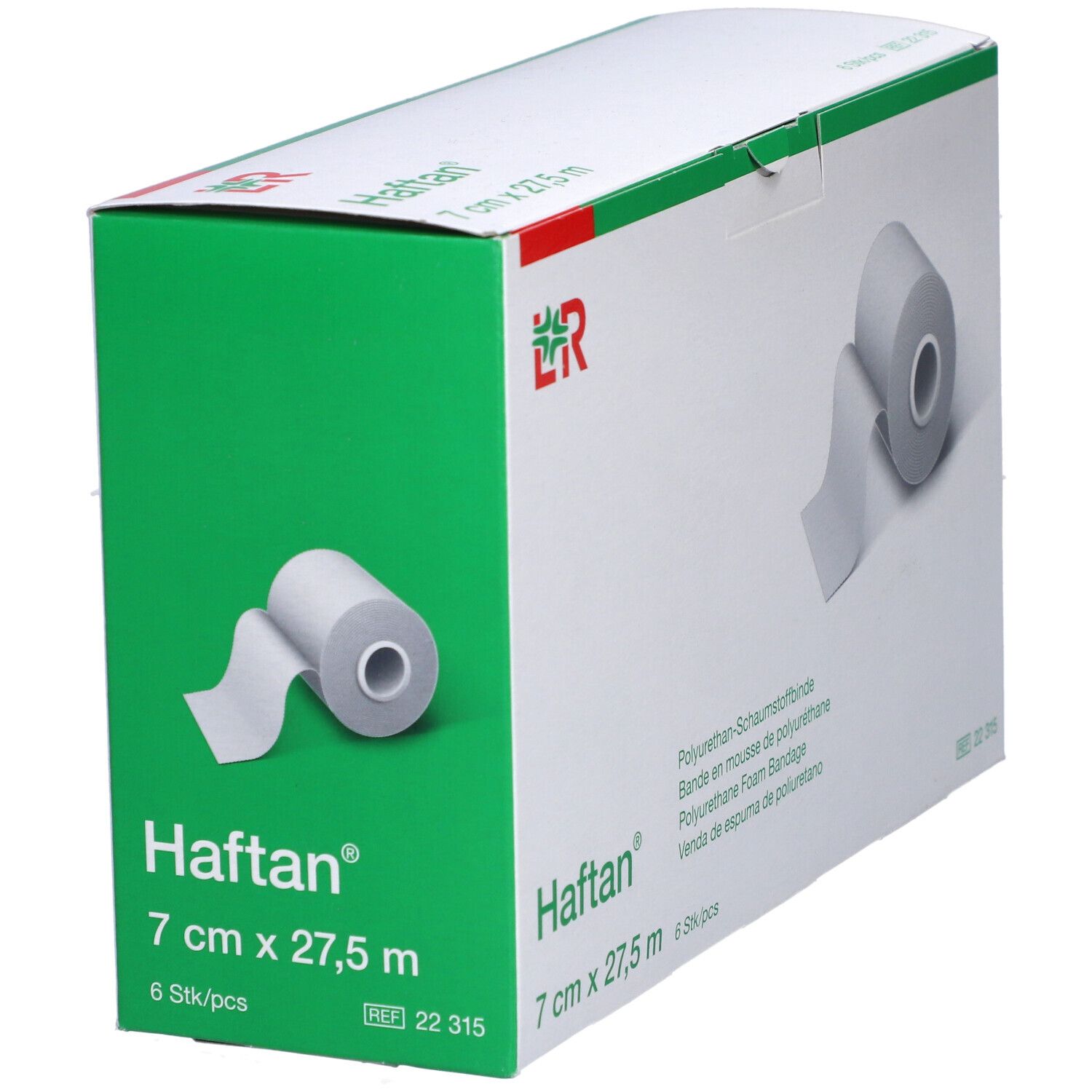 HAFTAN® Bande en mousse de polyuréthane 27,5 m x 7 cm