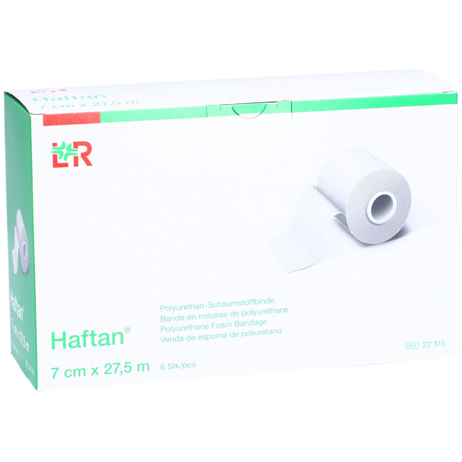 HAFTAN® Bande en mousse de polyuréthane 27,5 m x 7 cm