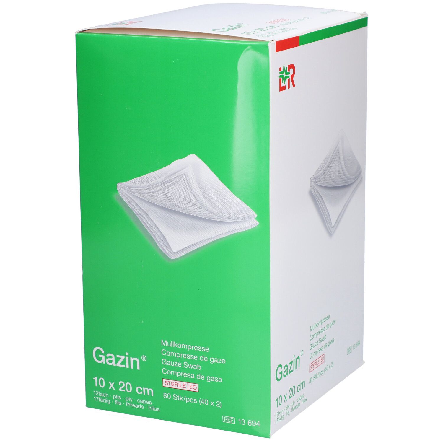 Gazin Compresses de gaze 20x10cm