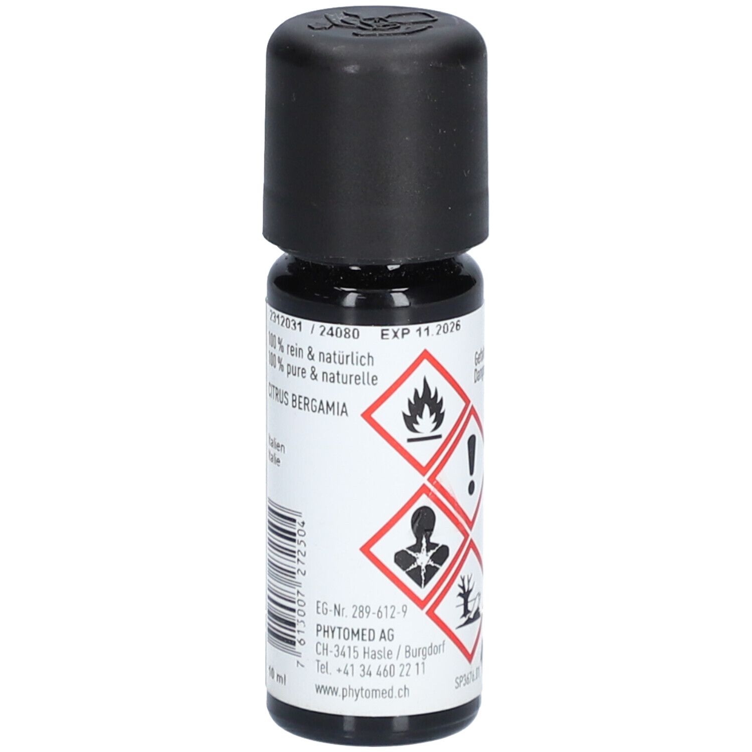 PHYTOMED Huile essentielle de bergamote Bio 10 ml