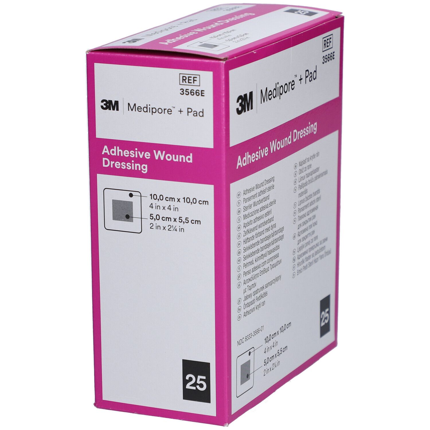 3M™ Medipore™ + Pad 10 x 10 cm