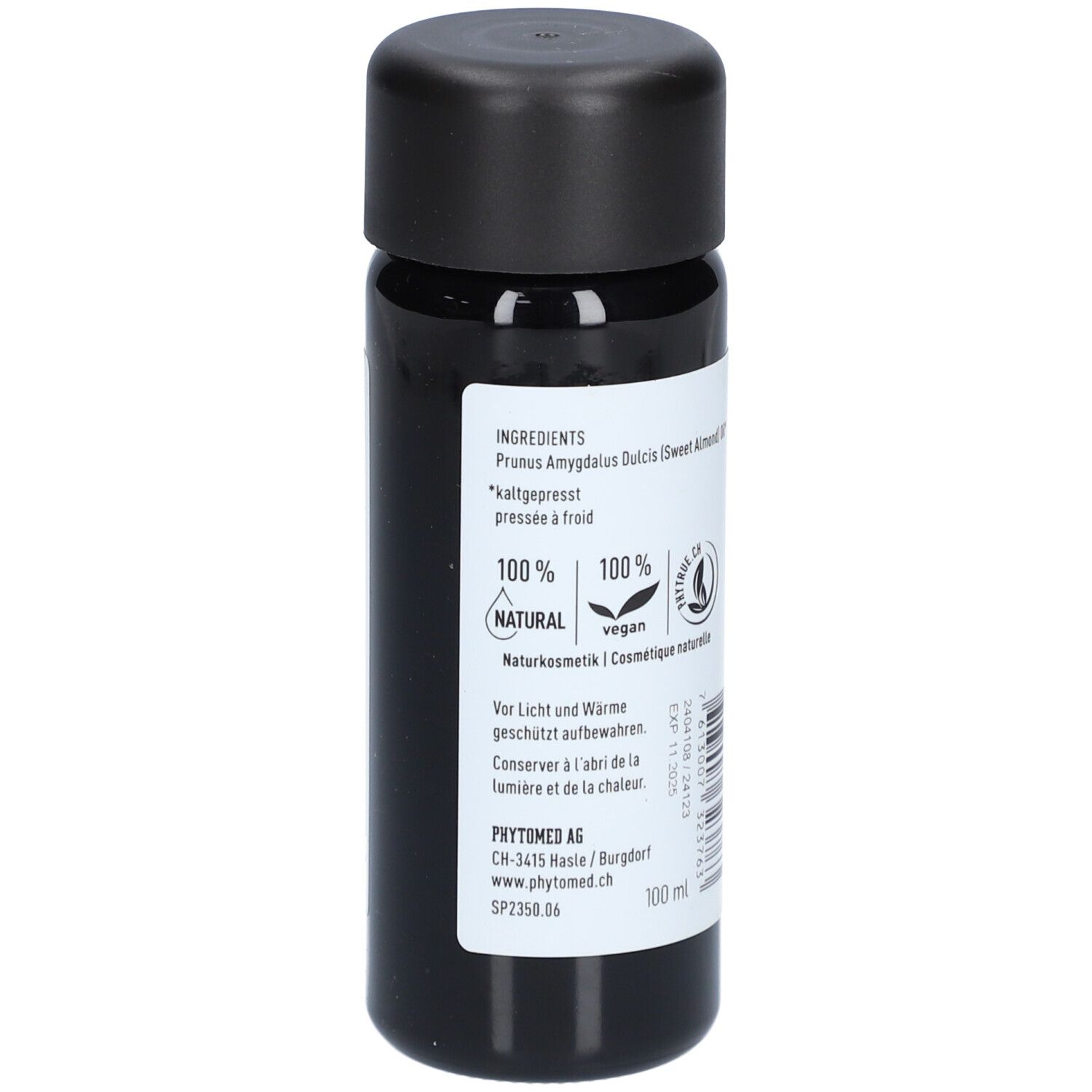 PHYTOMED Mandelöl Ph.Eur. raffiniert 100 ml