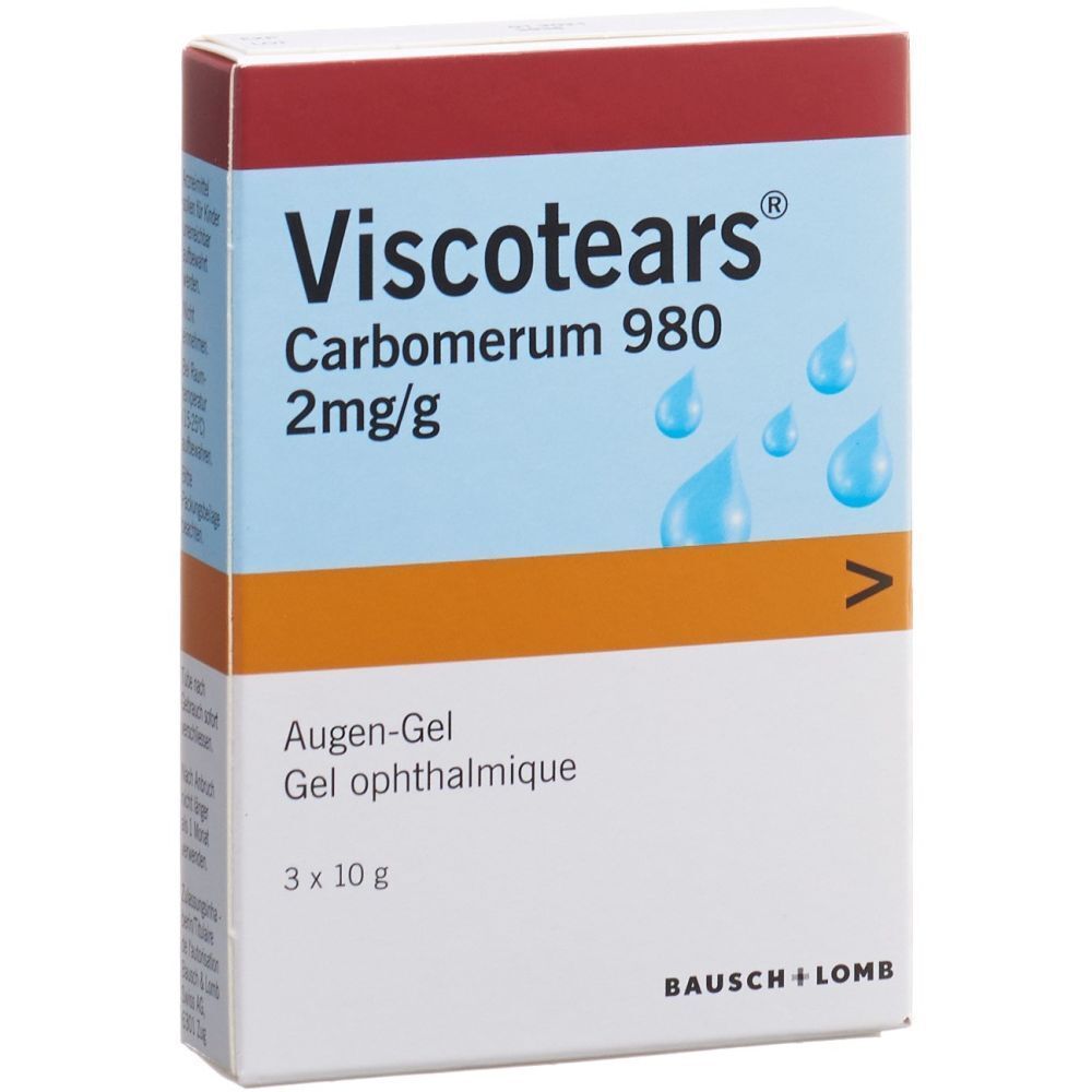 VISCOTEARS Augengel 3 Tb 10 g