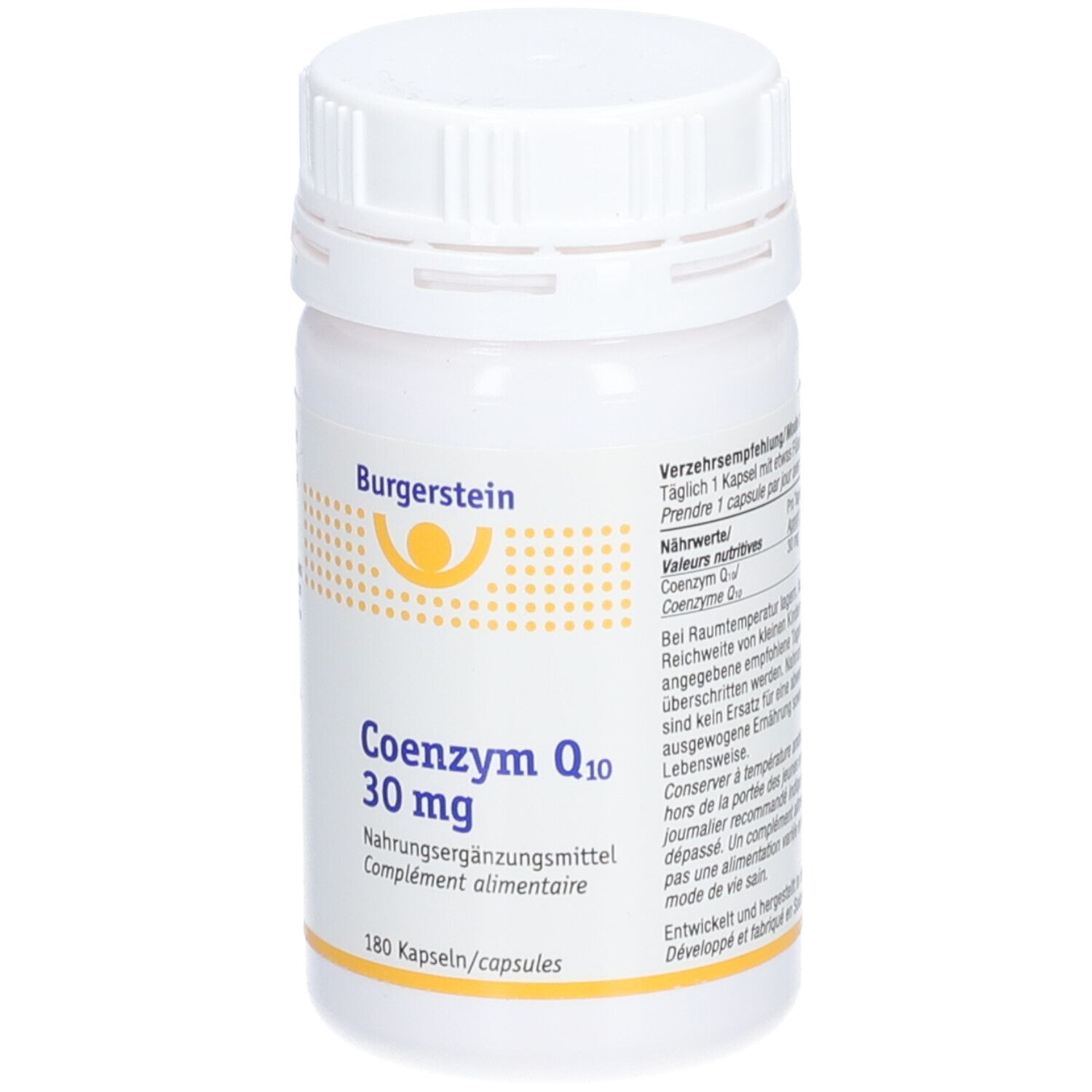 Burgerstein Coenzyme Q10 30 mg