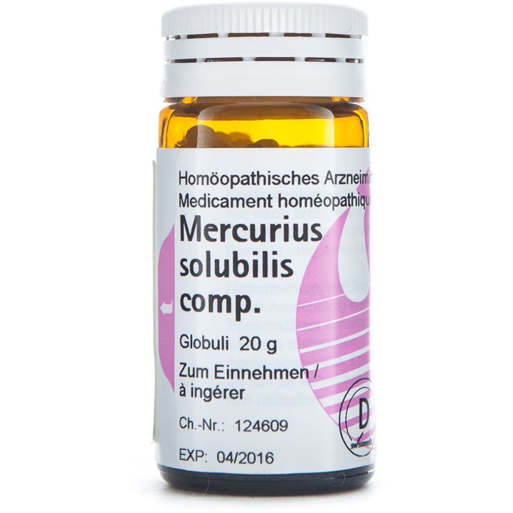 PHÖNIX Mercurius solubilis comp Glob 20 g