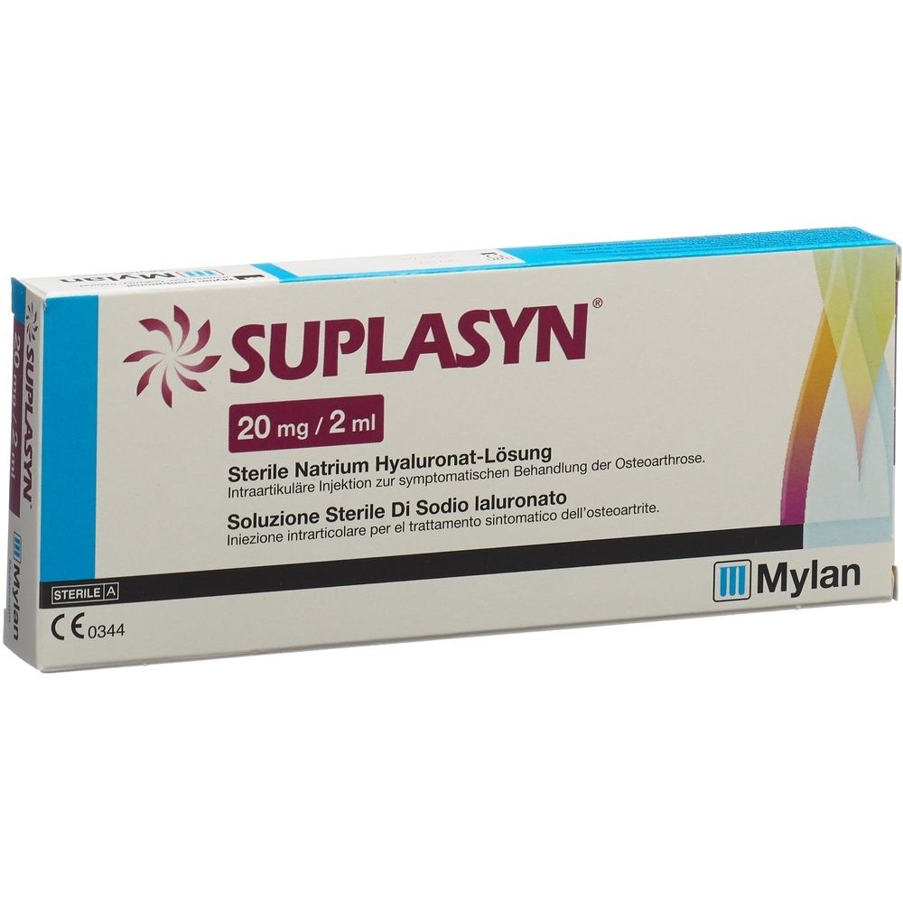 SUPLASYN Inj Lös 20 mg/2ml Fertspr 2 ml