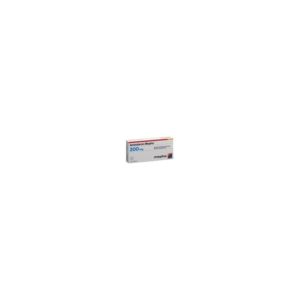 AMIODARON Mepha Tabl 200 mg 20 Stk