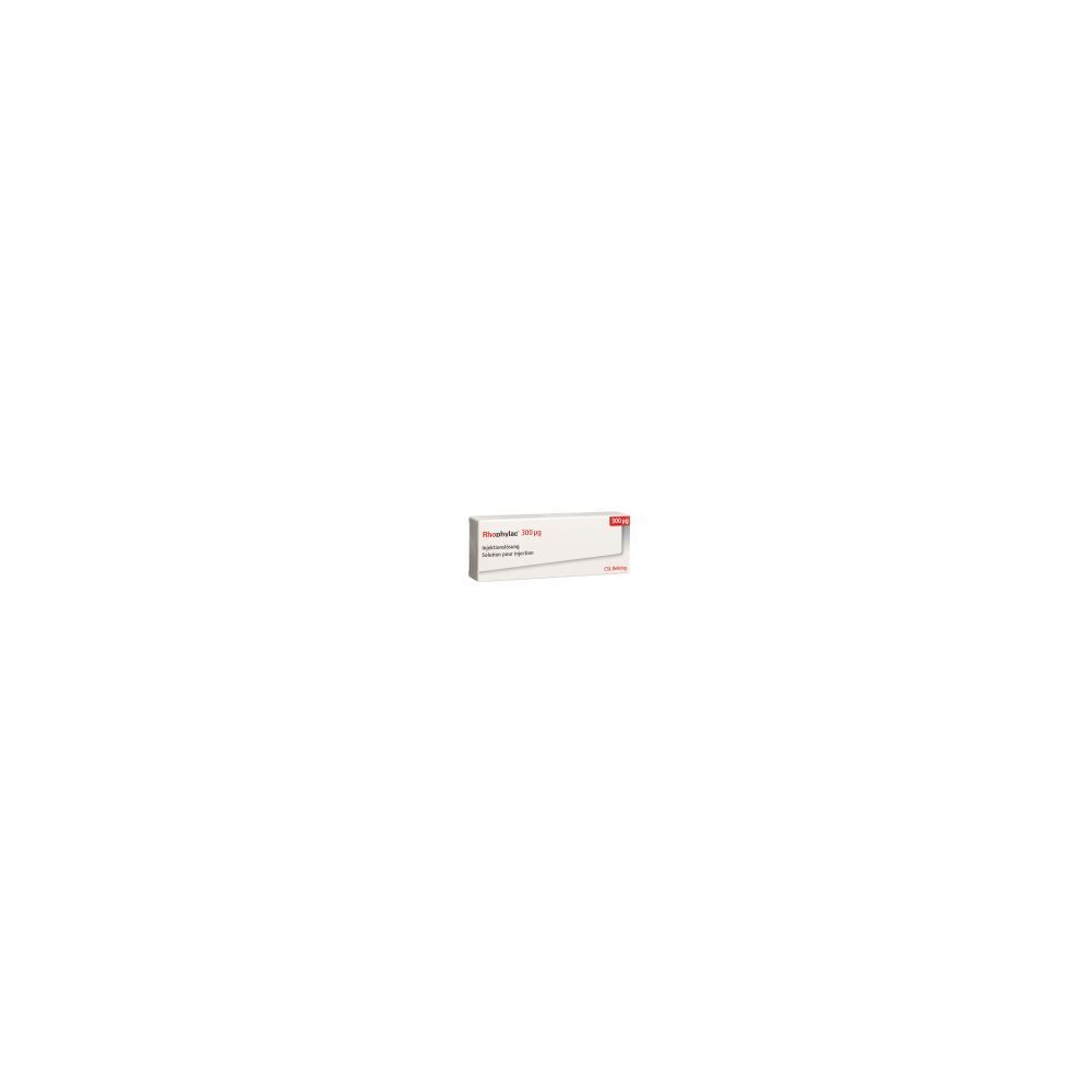 RHOPHYLAC Inj Lös 300 mcg/2ml Fertspr 2 ml