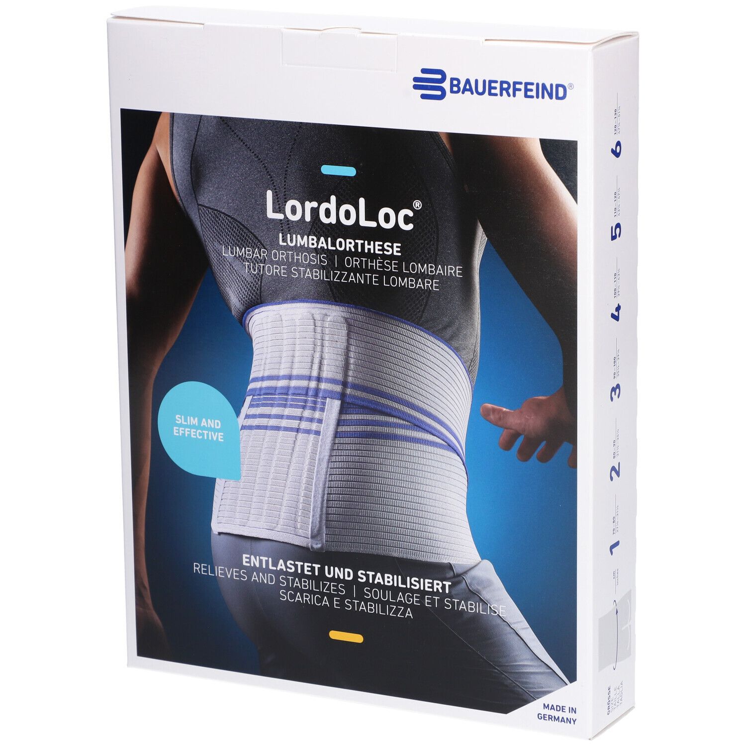 BAUERFEIND Lordoloc® Orthèse Lombaire Taille 3