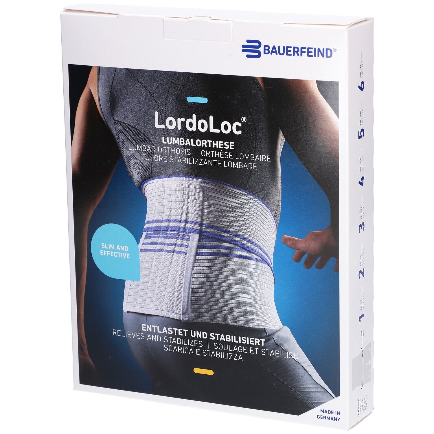 BAUERFEIND Lordoloc® Orthèse Lombaire Taille 5