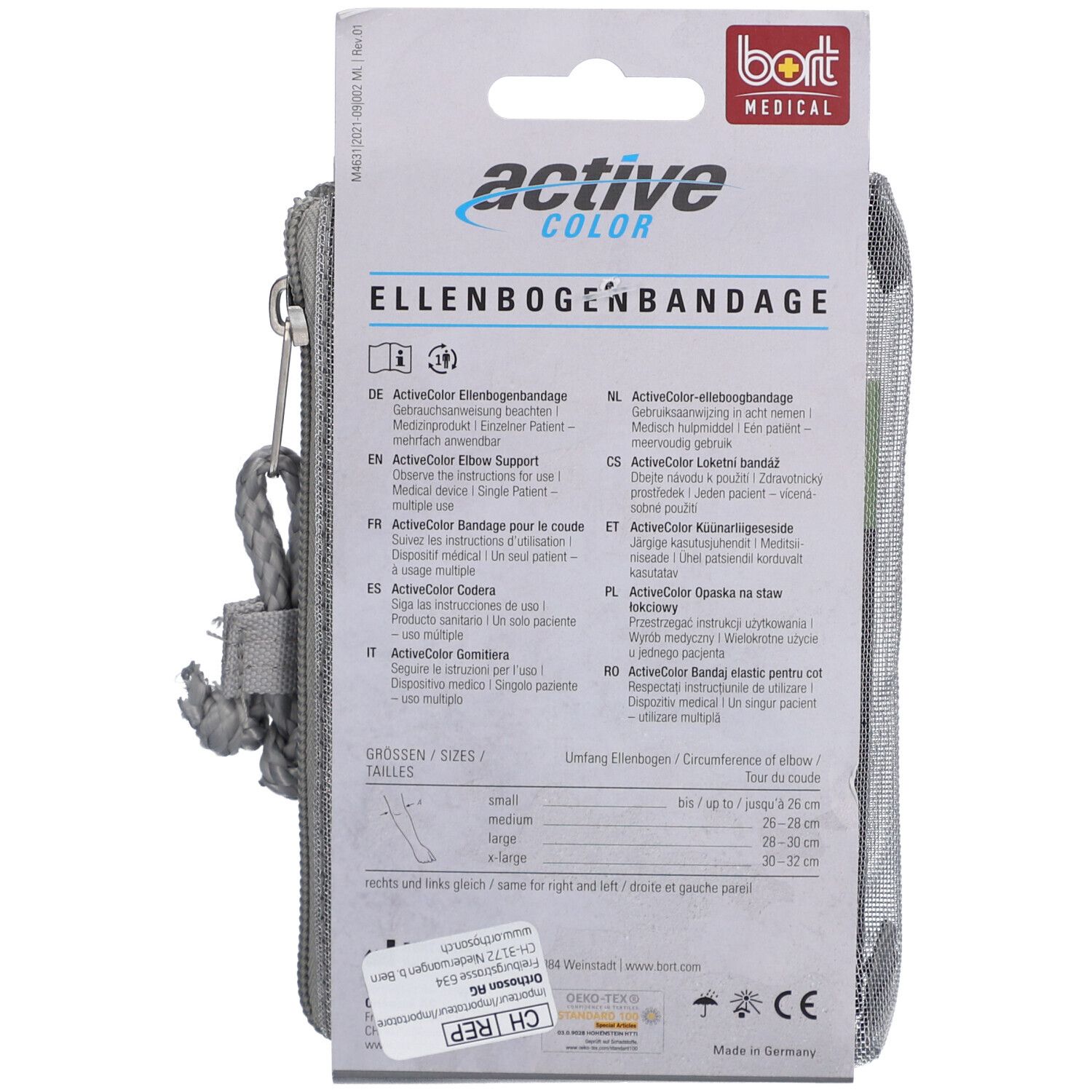 BORT ActiveColor® Ellenbogenbandage Gr. L haut