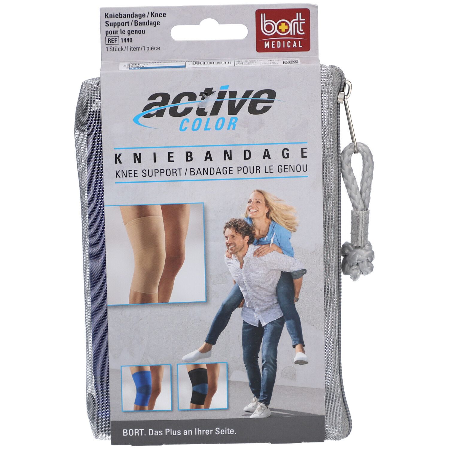 BORT ActiveColor® Kniebandage Gr. XL blau