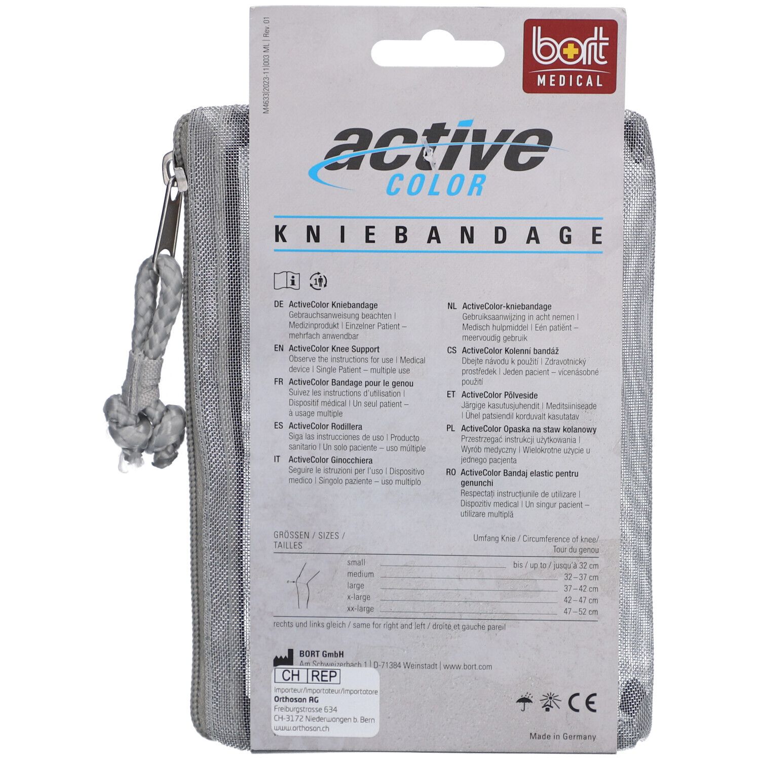 ActiveColor® Bandage pour le genou
