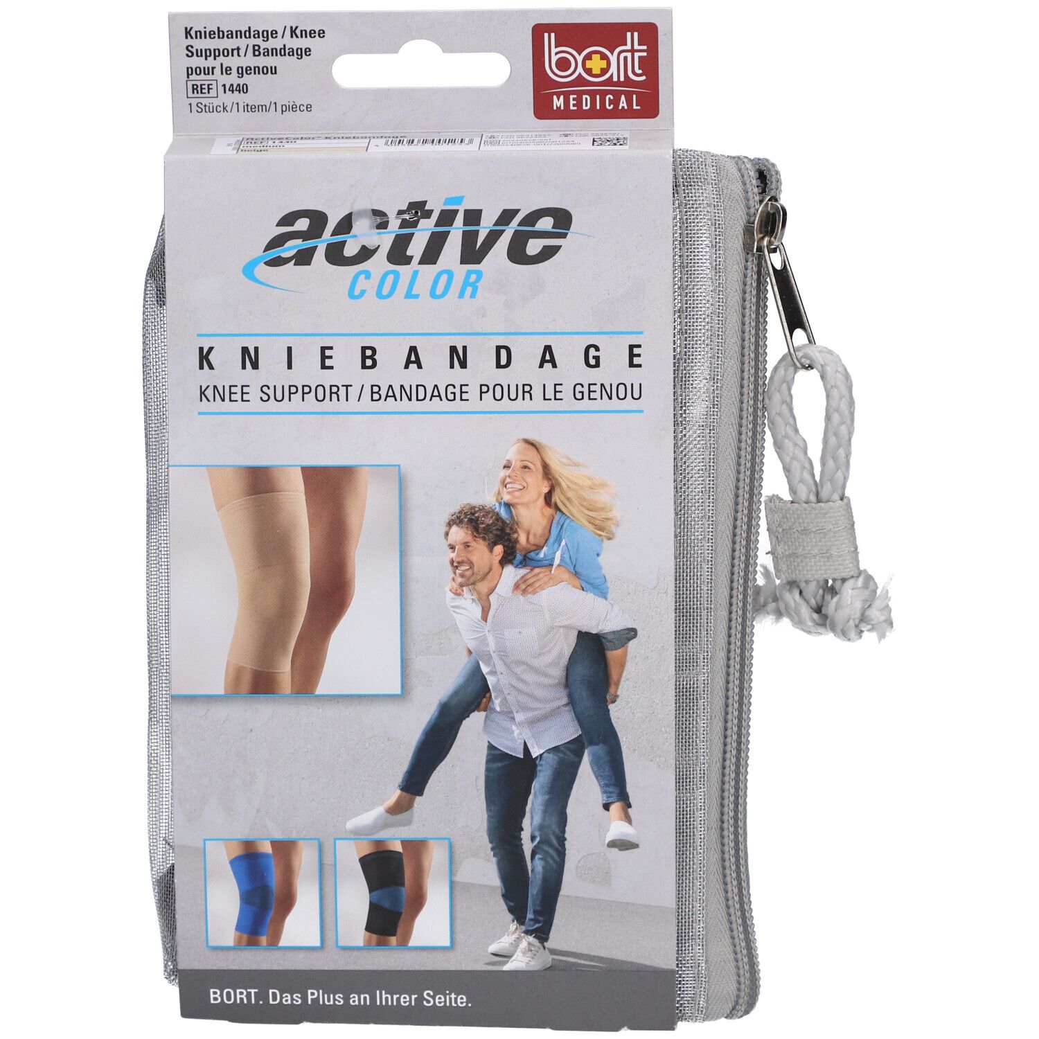 BORT ActiveColor® Kniebandage Gr. M haut