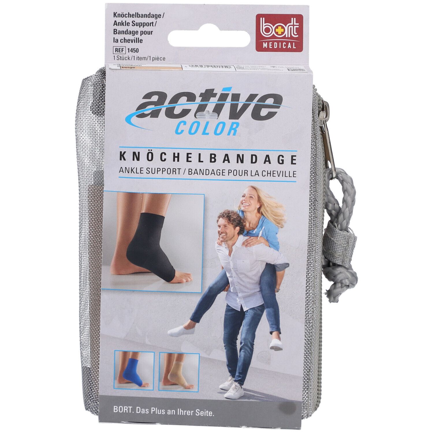 BORT ActiveColor® Knöchelbandage Gr. M haut