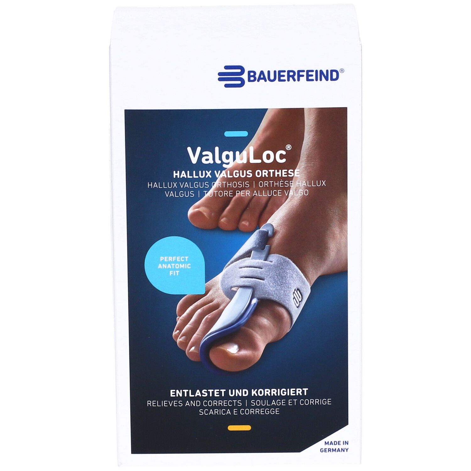 VALGULOC Orthèse nuit hallux valgus droit taille 2 37-40